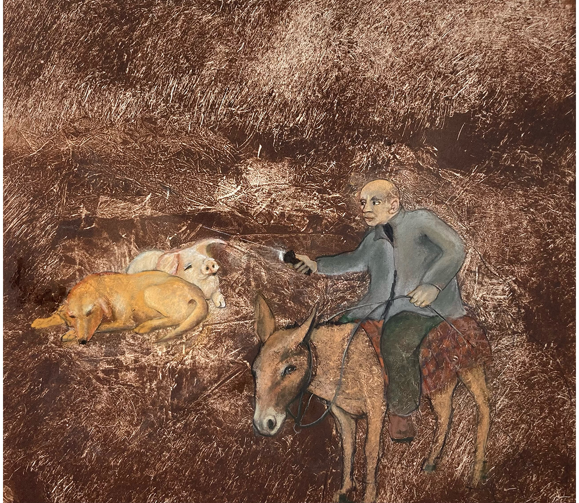 "Barlow Finds Them" - Marilyn Frasca